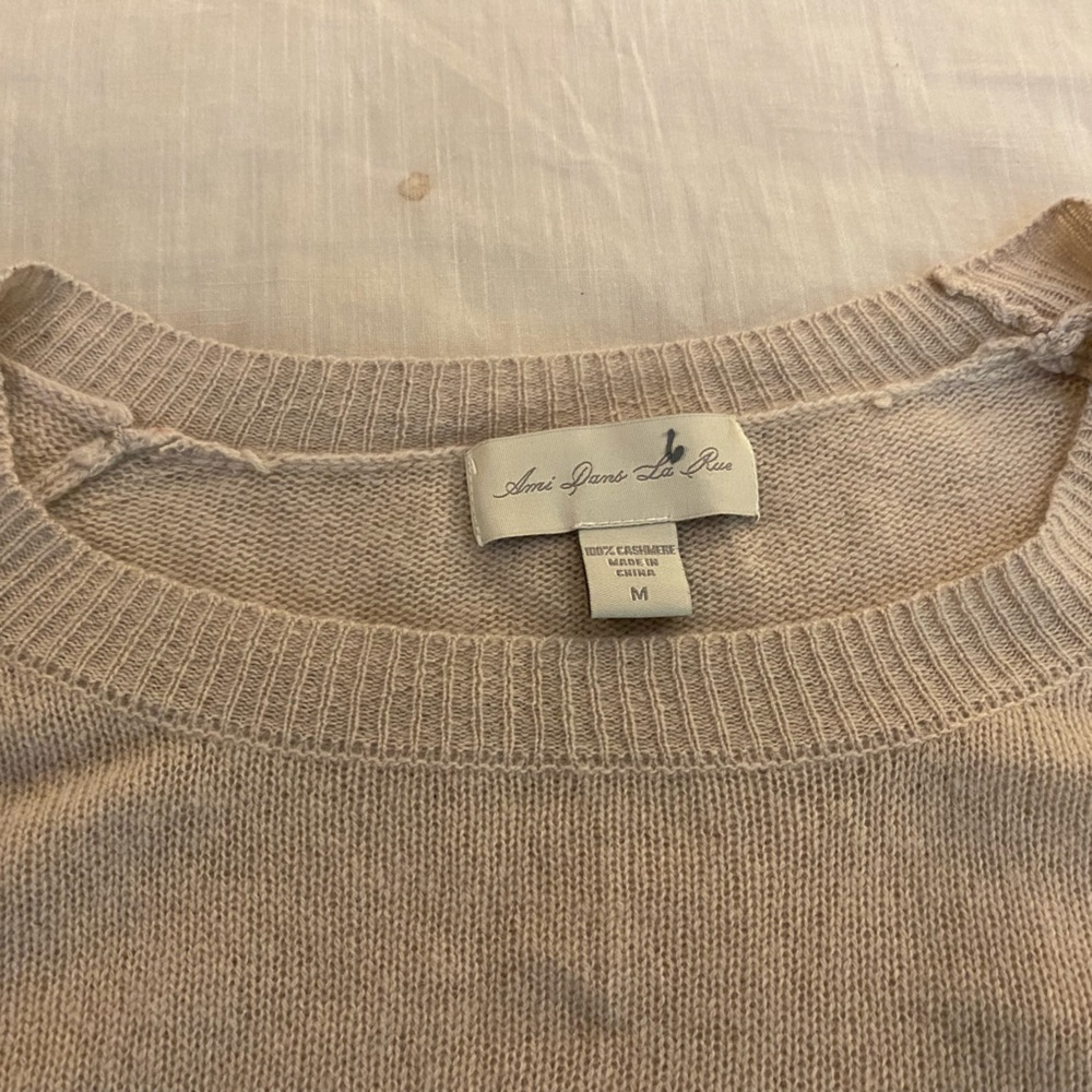 Ami Dans La Rue Cashmere Sweater (SW2) - Picture 7 of 7